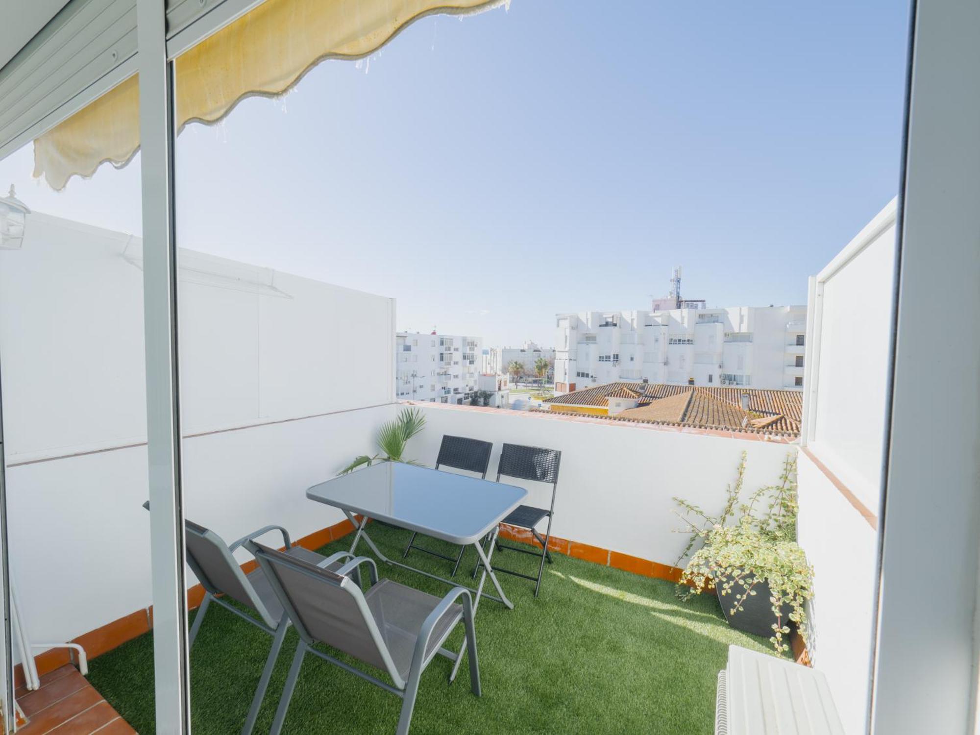 Apartamento Terraza A La Almadraba Barbate Exterior foto